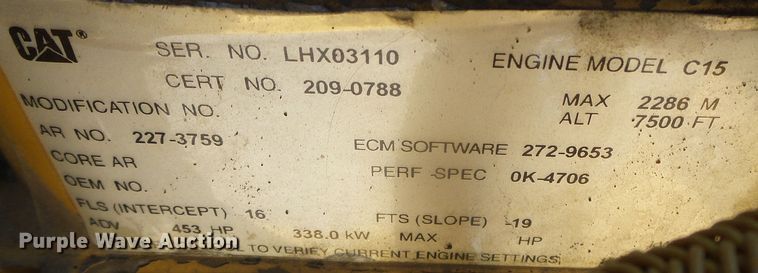 image for item DJ7546 2006 Caterpillar 740  haul truck