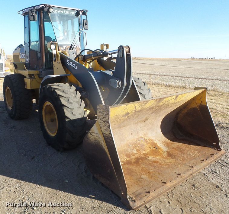 image for item DJ7548 2006 John Deere 544J  wheel loader