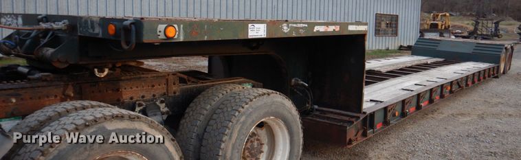 image for item DK1415 1990 Talbert TDW-30-SRG-T1  lowboy equipment trailer