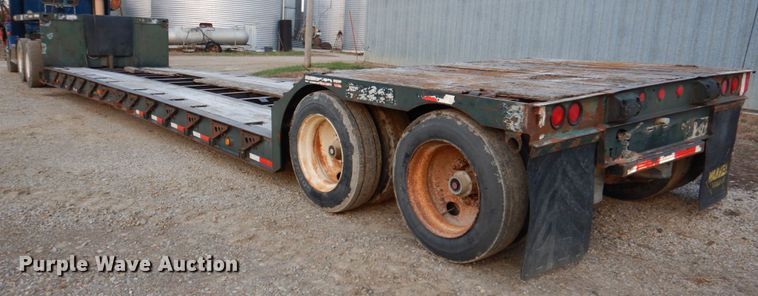 image for item DK1415 1990 Talbert TDW-30-SRG-T1  lowboy equipment trailer