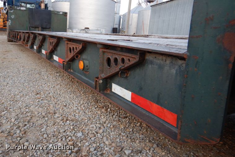 image for item DK1415 1990 Talbert TDW-30-SRG-T1  lowboy equipment trailer