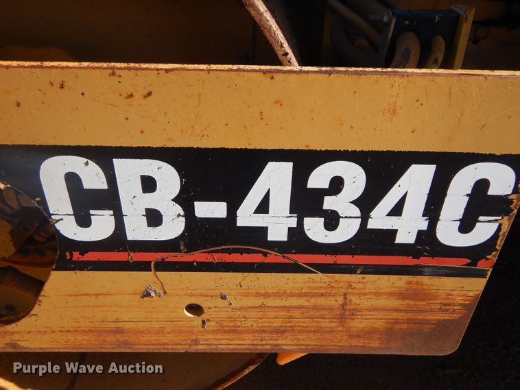 image for item DK3254 1996 Caterpillar CB-434C  double drum vibratory roller