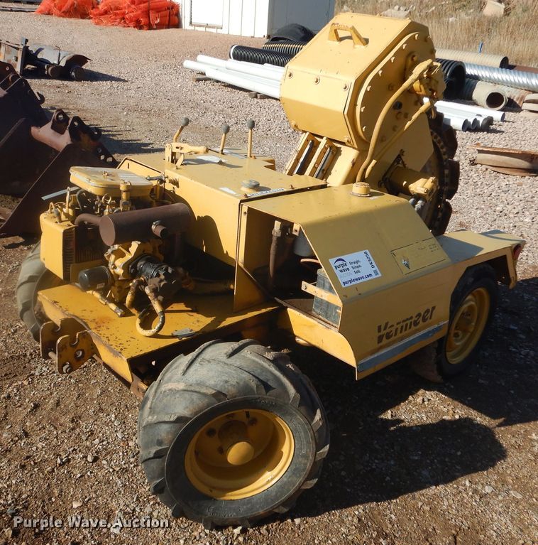 image for item DK3258 1989 Vermeer TC4  trench compactor
