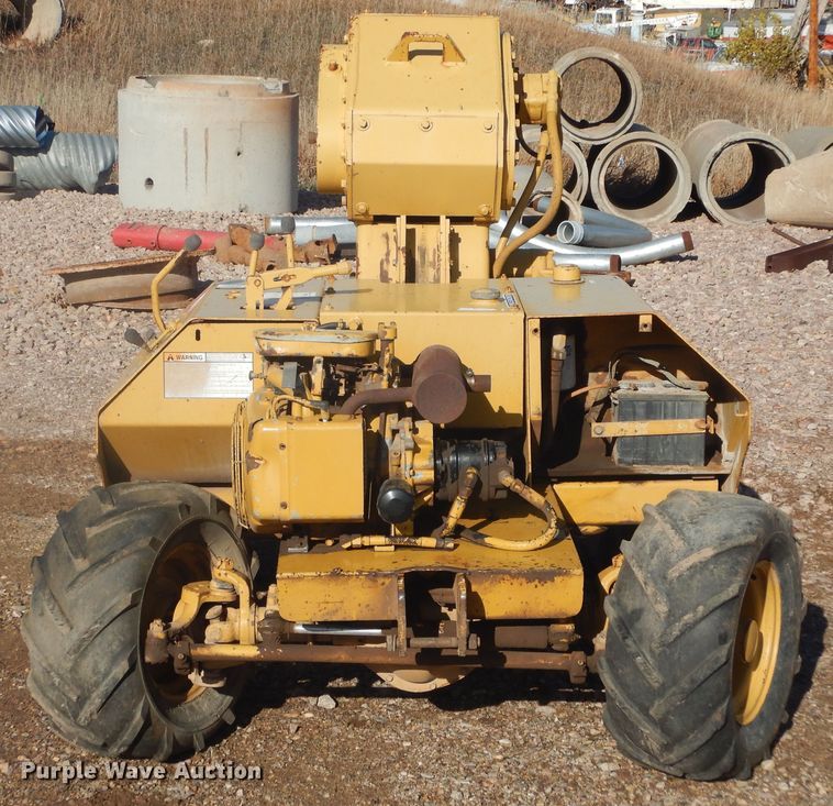 image for item DK3258 1989 Vermeer TC4  trench compactor