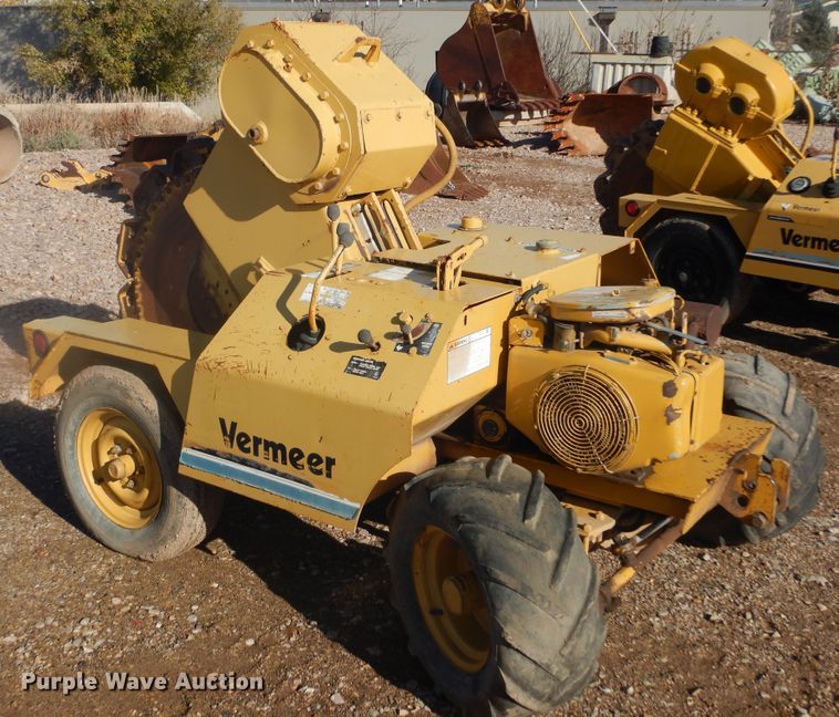 image for item DK3258 1989 Vermeer TC4  trench compactor