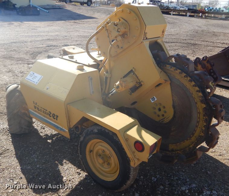 image for item DK3258 1989 Vermeer TC4  trench compactor