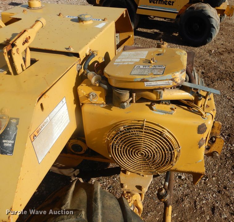 image for item DK3258 1989 Vermeer TC4  trench compactor