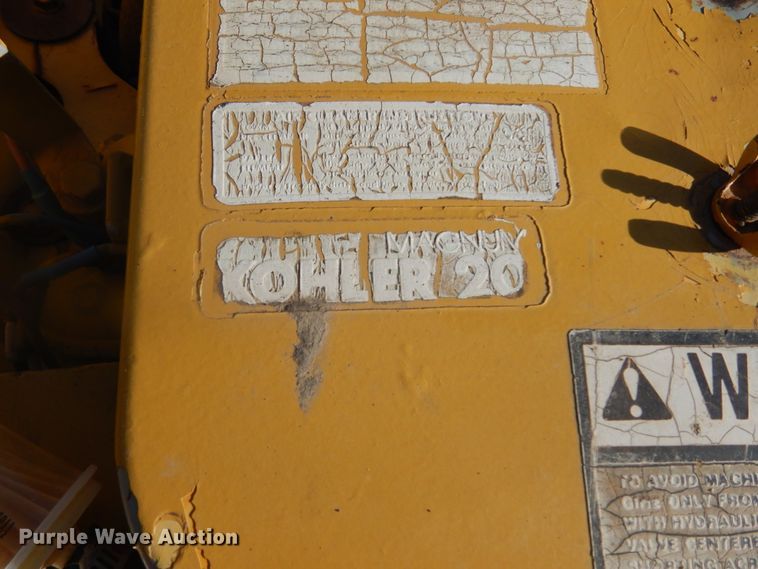 image for item DK3258 1989 Vermeer TC4  trench compactor