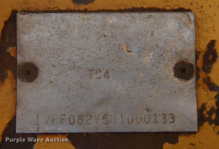 image for item DK3258 1989 Vermeer TC4  trench compactor