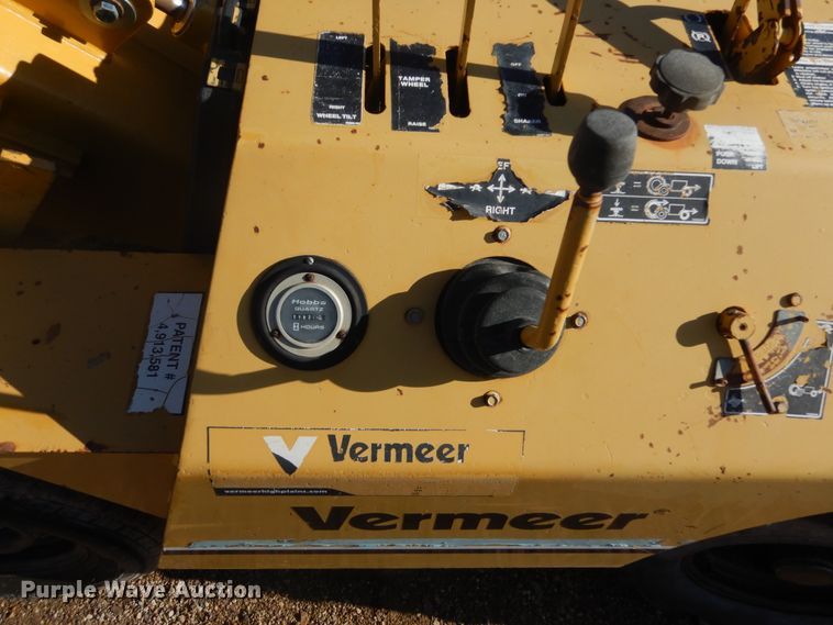 image for item DK3259 1992 Vermeer TC4  trench compactor