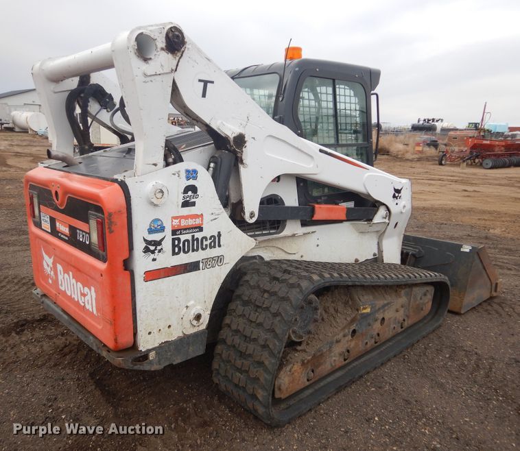 image for item DK3280 2015 Bobcat T870  tracked skid steer loader