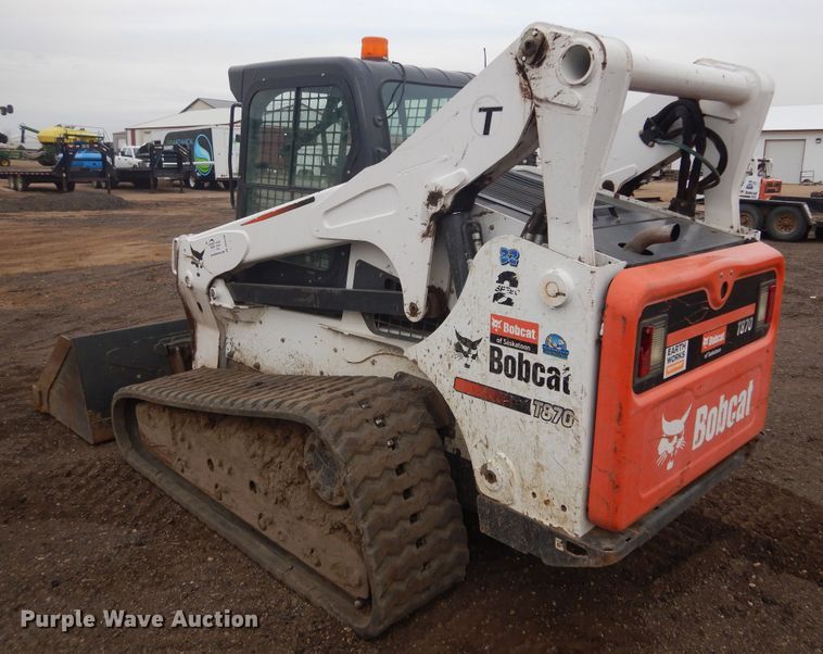 image for item DK3280 2015 Bobcat T870  tracked skid steer loader