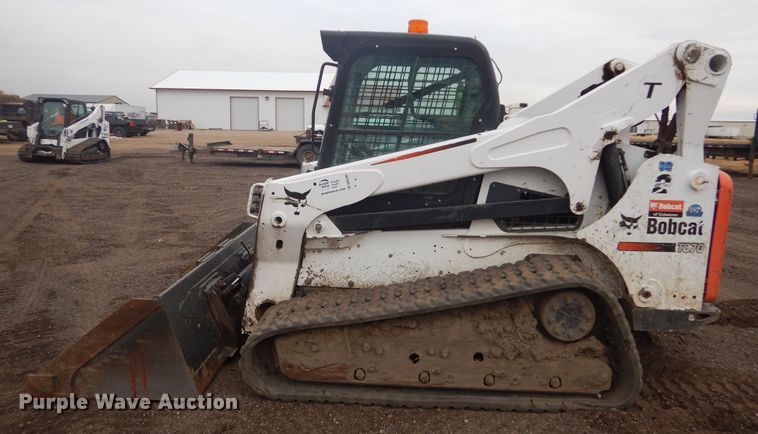 image for item DK3280 2015 Bobcat T870  tracked skid steer loader