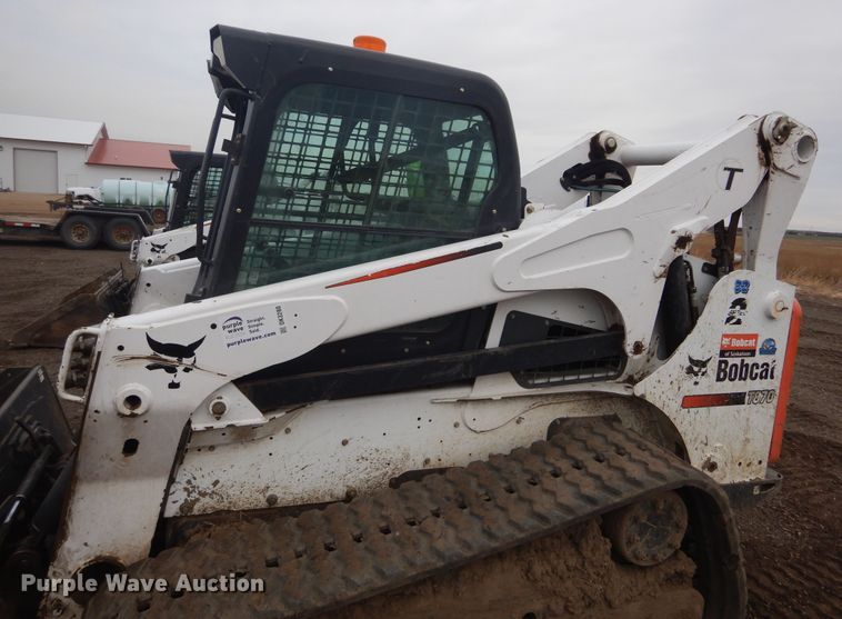 image for item DK3280 2015 Bobcat T870  tracked skid steer loader
