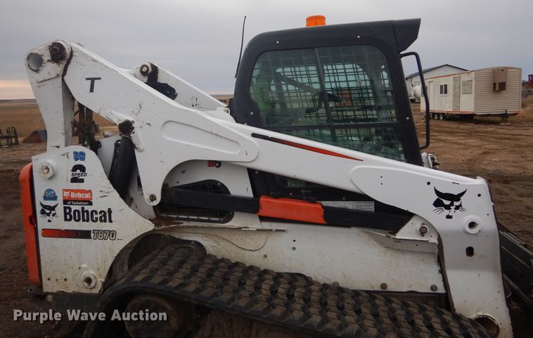 image for item DK3280 2015 Bobcat T870  tracked skid steer loader