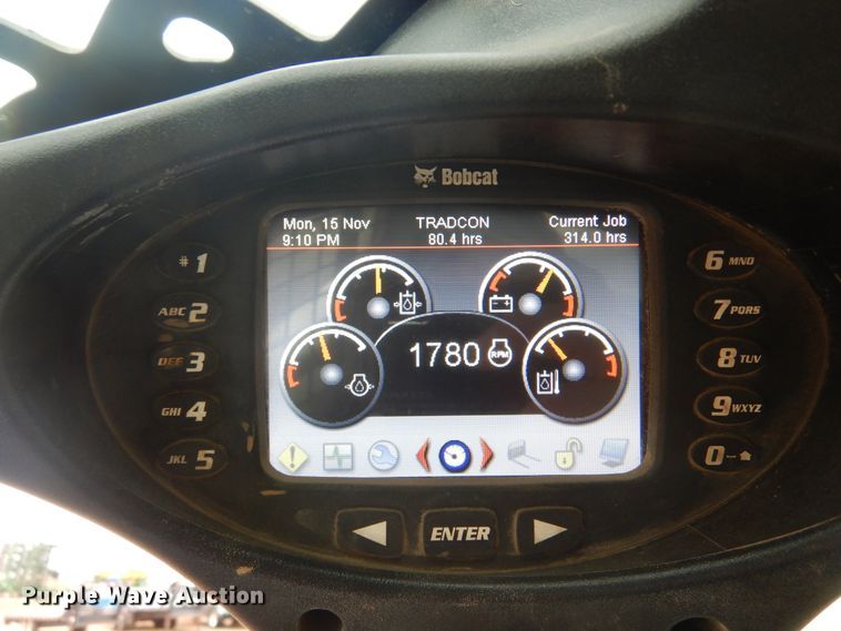 image for item DK3280 2015 Bobcat T870  tracked skid steer loader