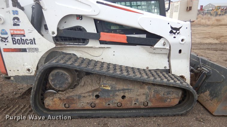 image for item DK3280 2015 Bobcat T870  tracked skid steer loader