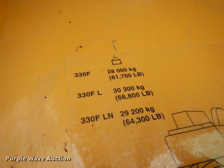 image for item DL5764 2018 Caterpillar 330F L  excavator