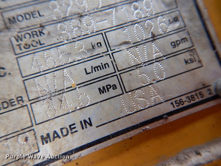 image for item DL5764 2018 Caterpillar 330F L  excavator