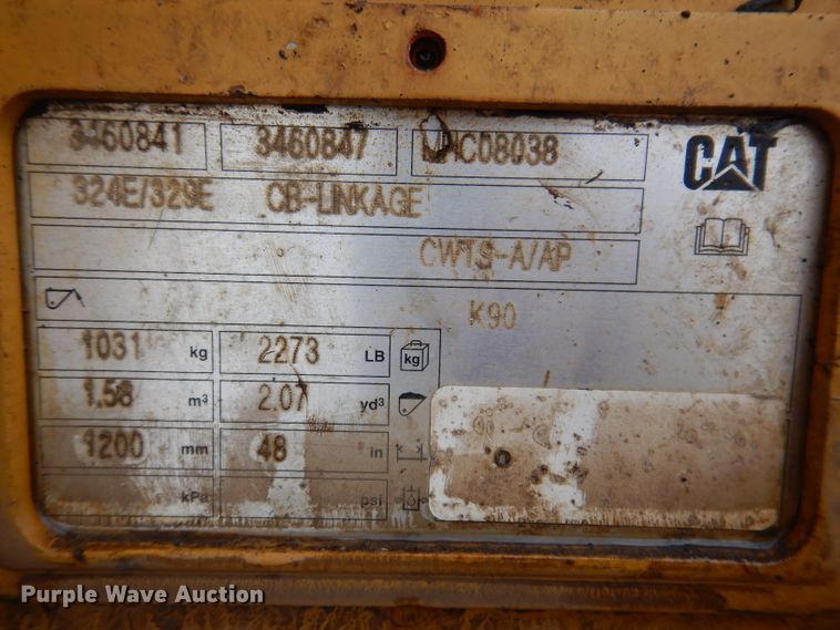 image for item DL5764 2018 Caterpillar 330F L  excavator