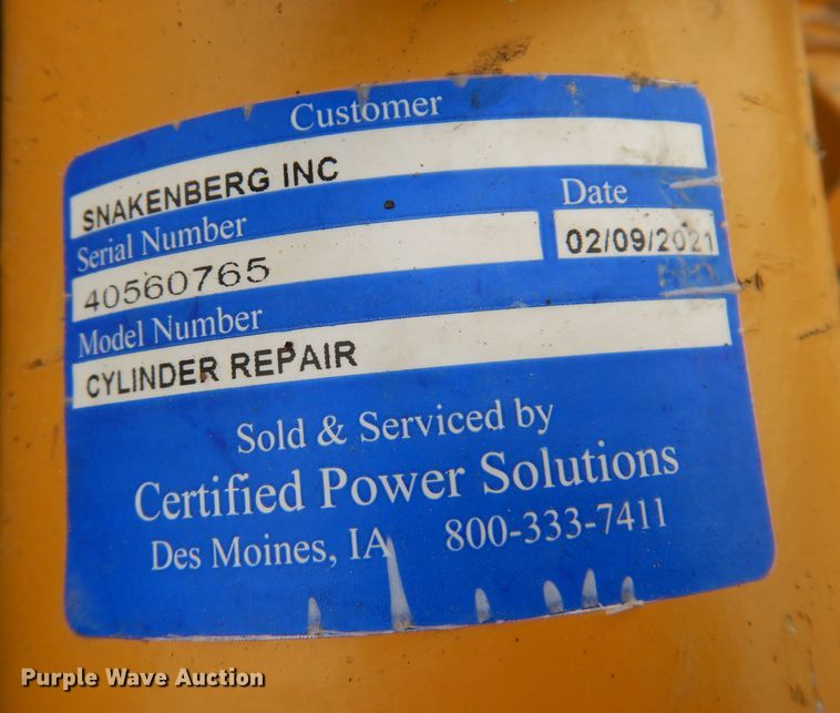 image for item DL5765 2000 Buckeye 6200M  tile plow