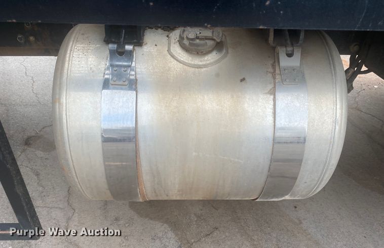 image for item DL6167 2012 Peterbilt 388  flatbed truck with mud mixer