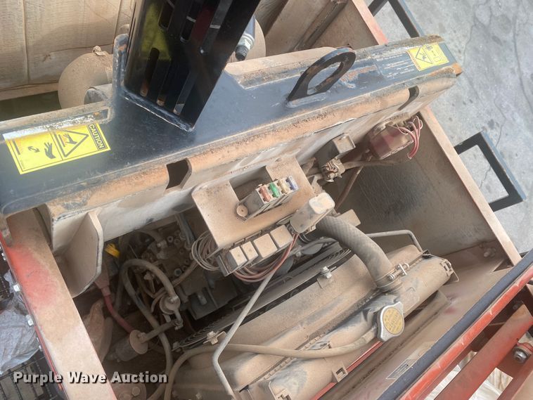 image for item DL6167 2012 Peterbilt 388  flatbed truck with mud mixer