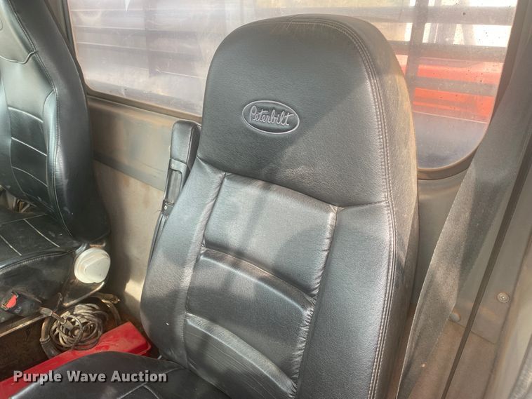 image for item DL6167 2012 Peterbilt 388  flatbed truck with mud mixer