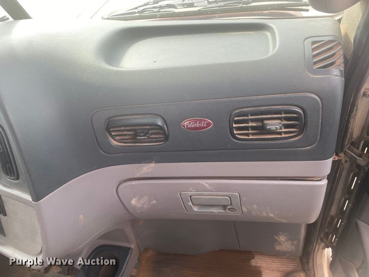 image for item DL6167 2012 Peterbilt 388  flatbed truck with mud mixer