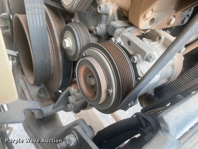 image for item DL6167 2012 Peterbilt 388  flatbed truck with mud mixer