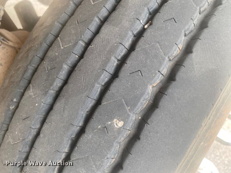 image for item DL6167 2012 Peterbilt 388  flatbed truck with mud mixer