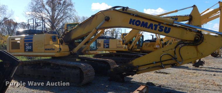 image for item DM0736 2013 Komatsu PC360LC-10  excavator