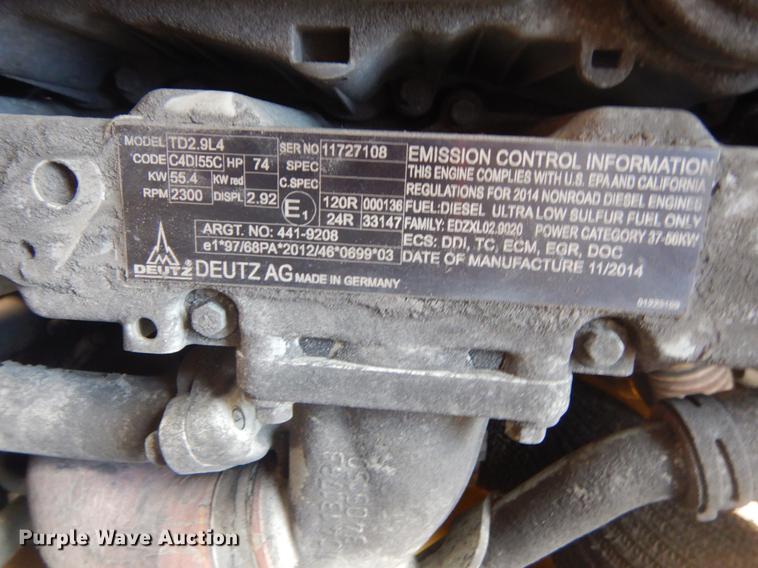 image for item DM5314 2015 Caterpillar TH255C  telehandler