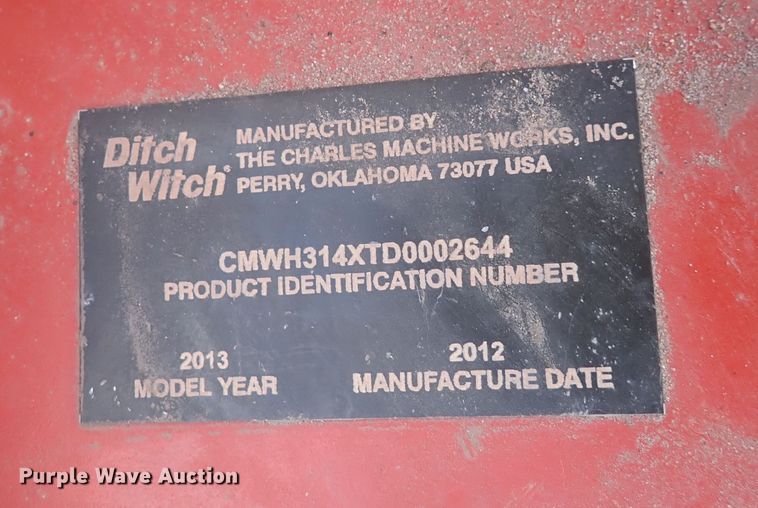 image for item DN2242 2013 Ditch Witch RT45  trencher