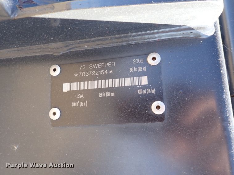 image for item DN2246 2009 Bobcat 72  skid steer sweeper