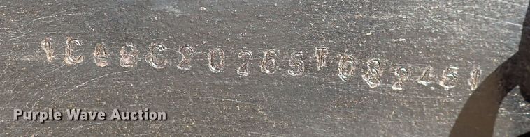 image for item DN2264 2005 C&M  equipment trailer