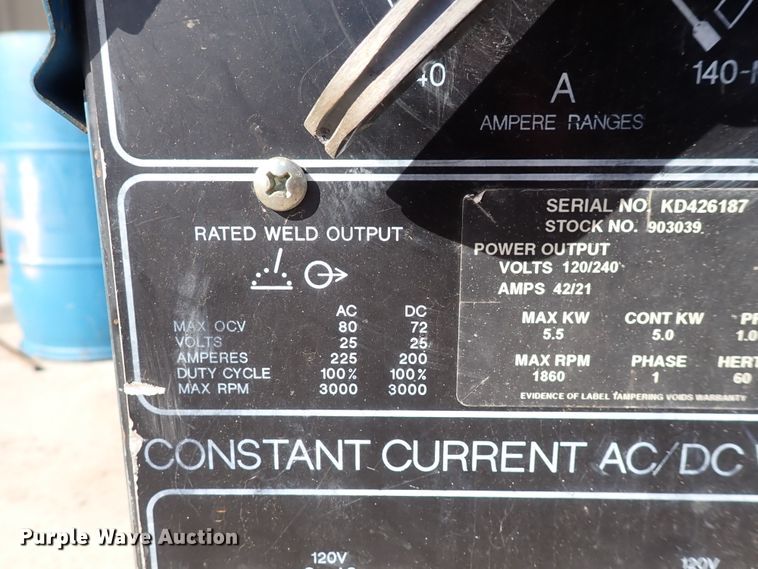 image for item DN2265 Miller Legend  welder/generator