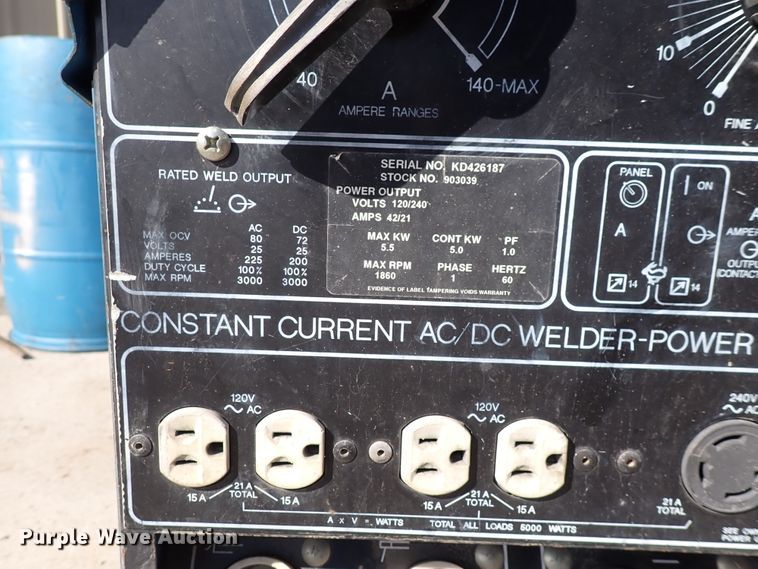 image for item DN2265 Miller Legend  welder/generator