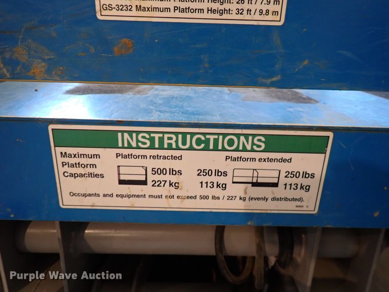 image for item DN2267 2017 Genie GC-2632  scissor lift