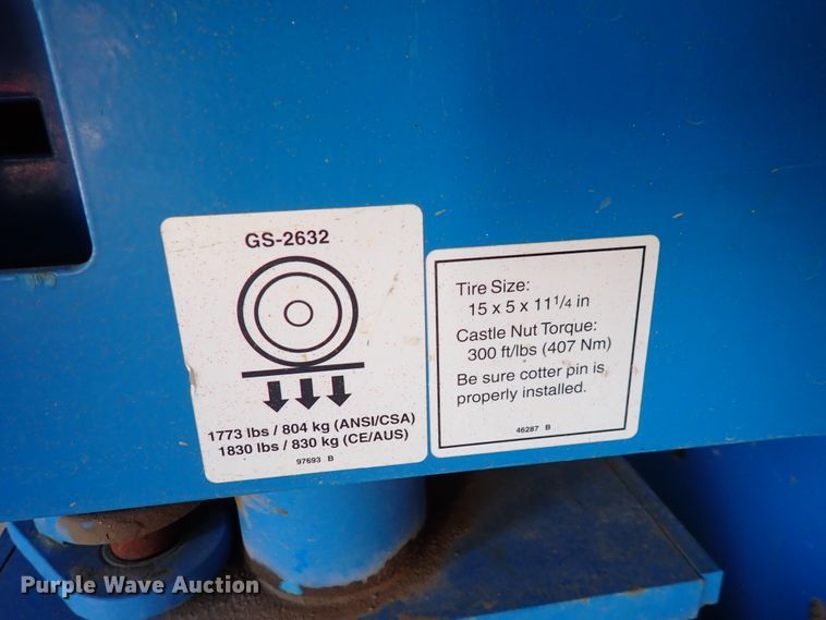 image for item DN2267 2017 Genie GC-2632  scissor lift