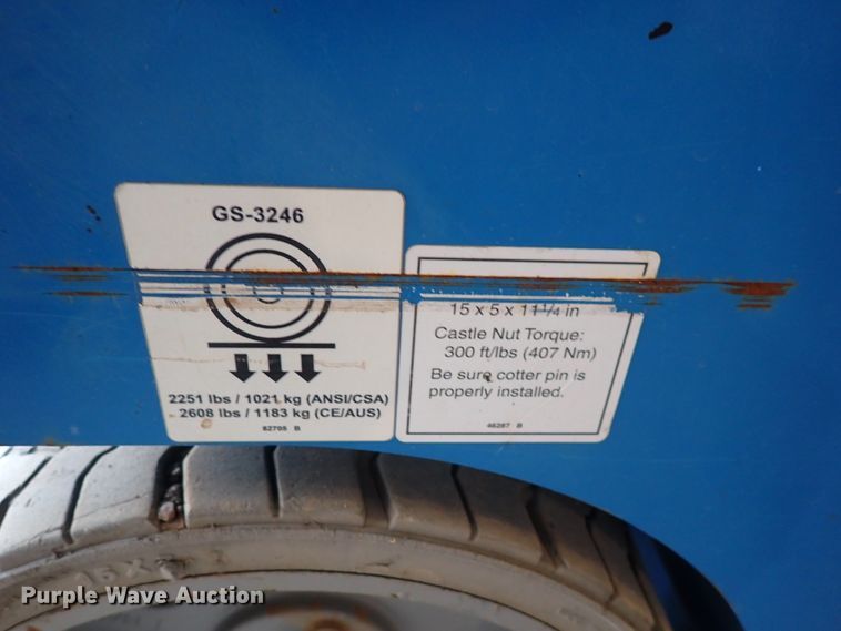 image for item DN2268 2015 Genie GS-3246  scissor lift