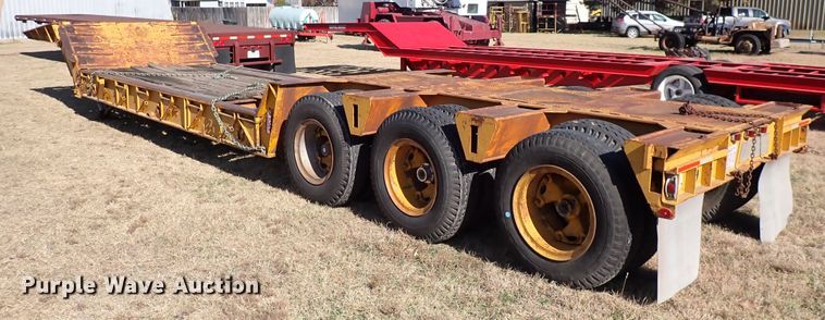 image for item DN2270 Load King 353DF  lowboy equipment trailer
