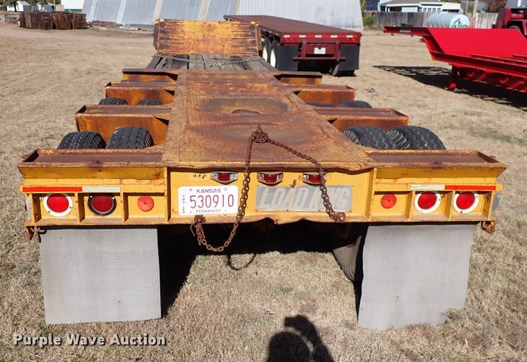 image for item DN2270 Load King 353DF  lowboy equipment trailer