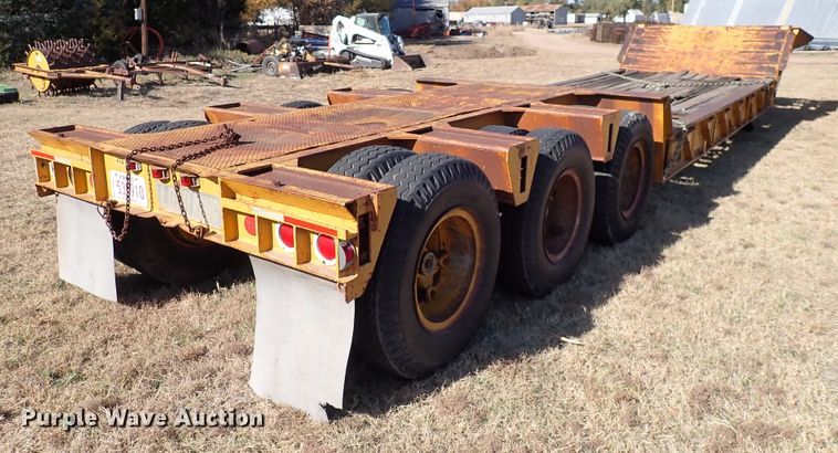 image for item DN2270 Load King 353DF  lowboy equipment trailer
