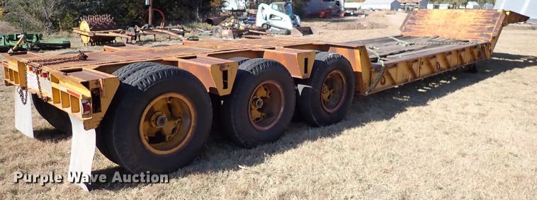 image for item DN2270 Load King 353DF  lowboy equipment trailer