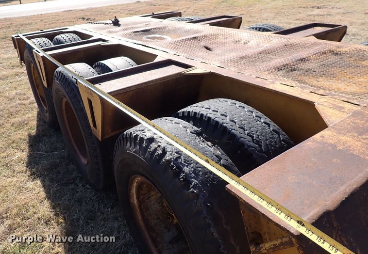 image for item DN2270 Load King 353DF  lowboy equipment trailer