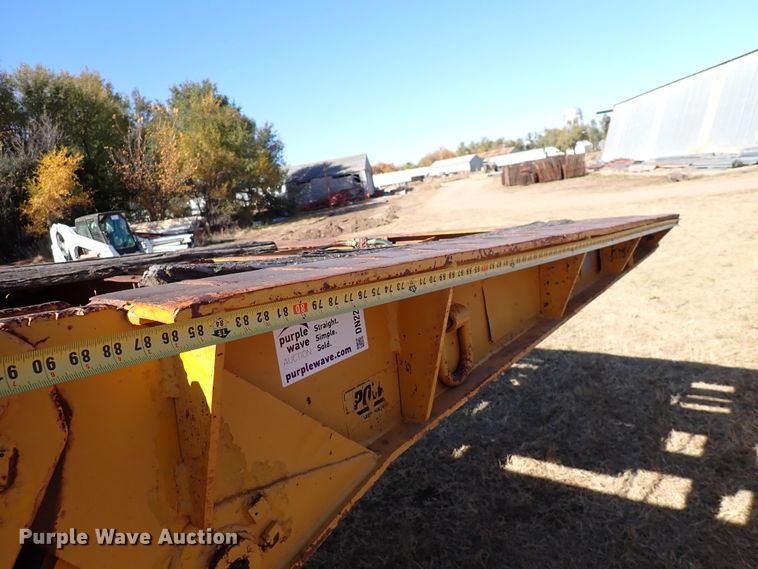 image for item DN2270 Load King 353DF  lowboy equipment trailer