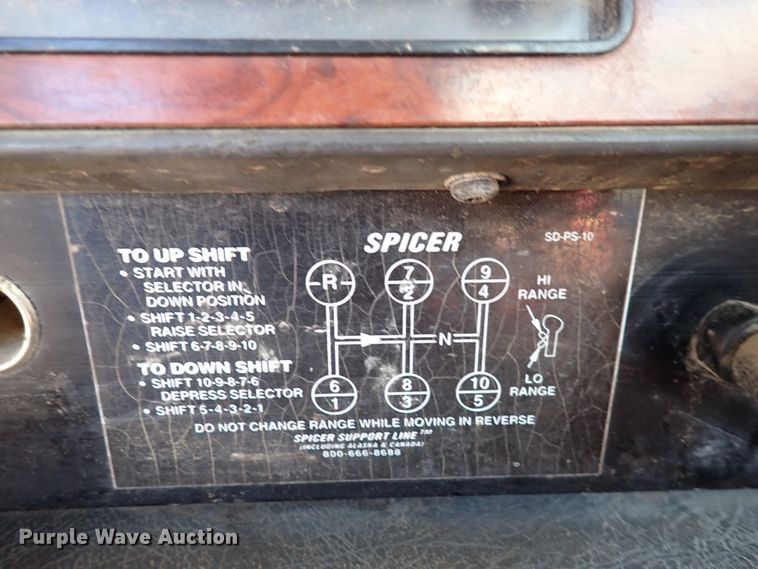 image for item DN2271 1995 International 9200  semi truck