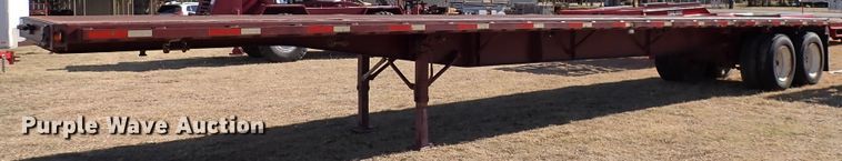 image for item DN2272 1988 Fruehauf  flatbed trailer