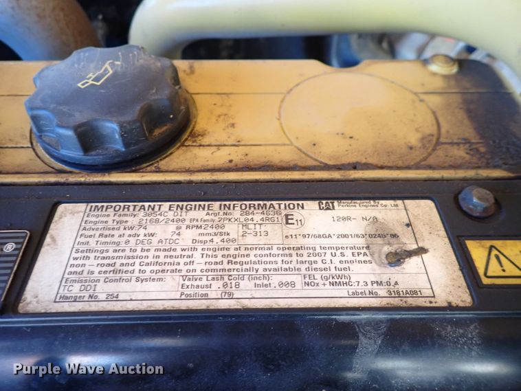 image for item DN2273 2007 Caterpillar TL943  telehandler